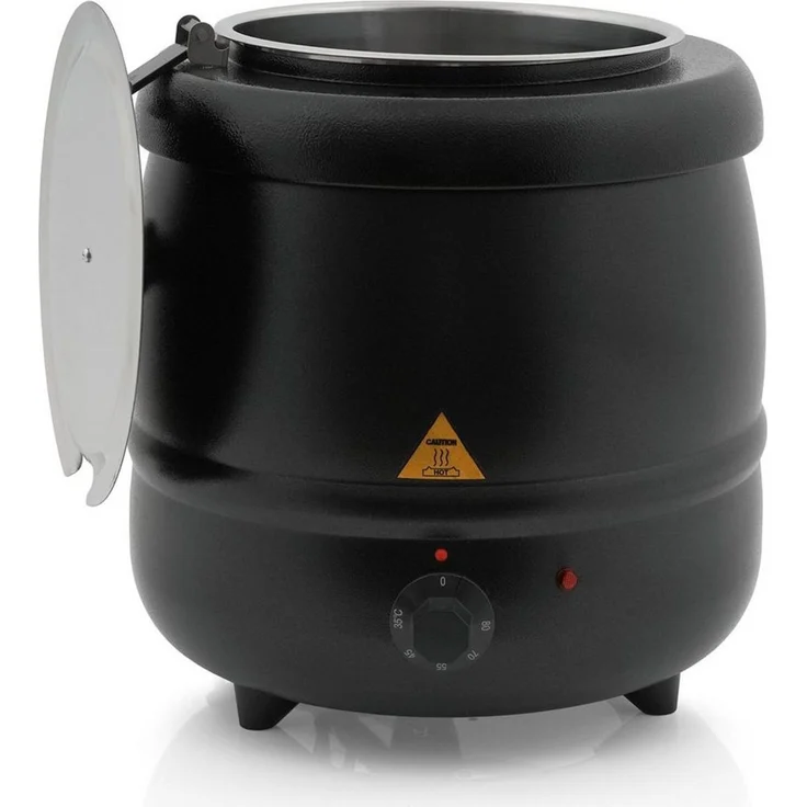 Mahlzeit Speisenwärmer Suppenkessel elektrisch 8 Liter, Suppentopf mit herausnehmbarem Einsat – Bild 3