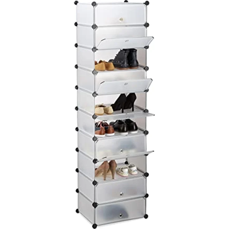 Schuhregal 10 Ebenen – Bild 2