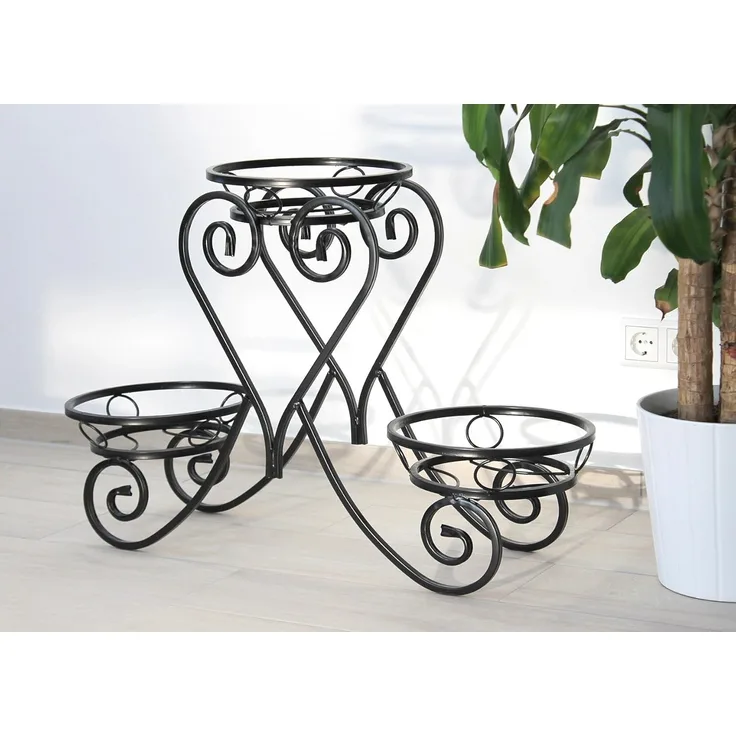 Blumentreppe KW403 Blumenständer Blumensäule 89 cm Pflanzsäule Pflanzenständer