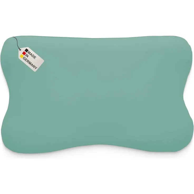 DUKAL Kissenbezug passend für Blackroll Recovery Pillow und weitere, 100% Baumwolle, (1 Stück), aus hochwertigem Doppel-Jersey, mit Reißverschluss, Made in Germany