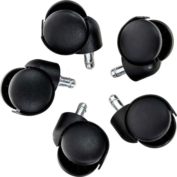 CLP 5er Pack Bodenrollen Kunststoff,schwarz – Bild 5