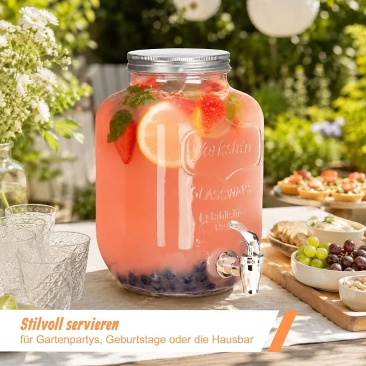 Relaxdays Getränkespender 3,5 L – Bild 2
