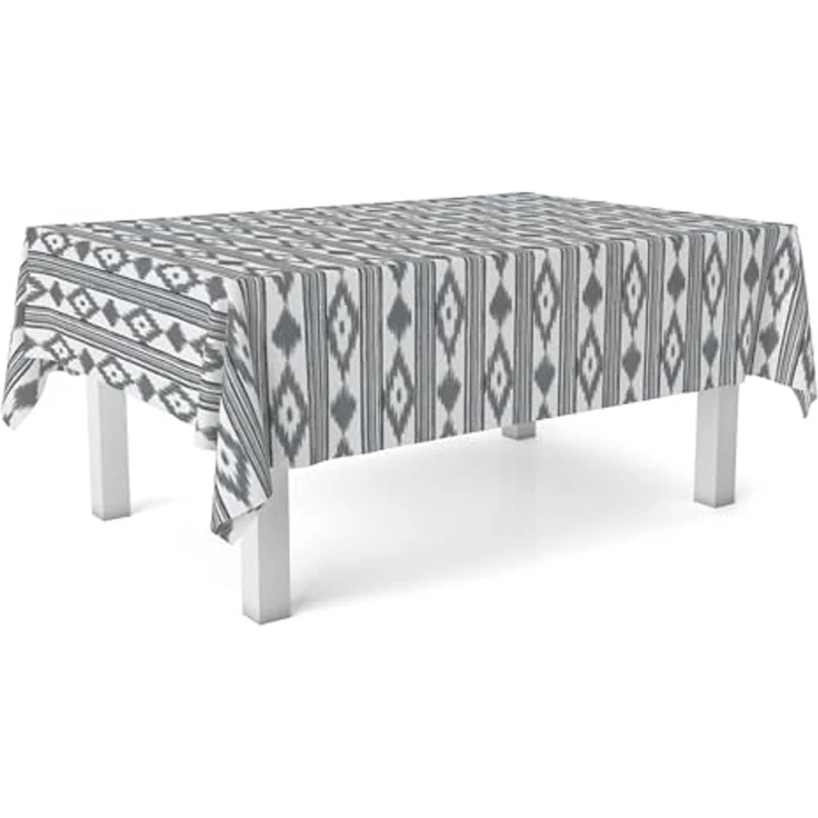 Martina Home Wachstuch-Tischdecke, Malorqui, Schwarz, 260 x 140 cm – Bild 2
