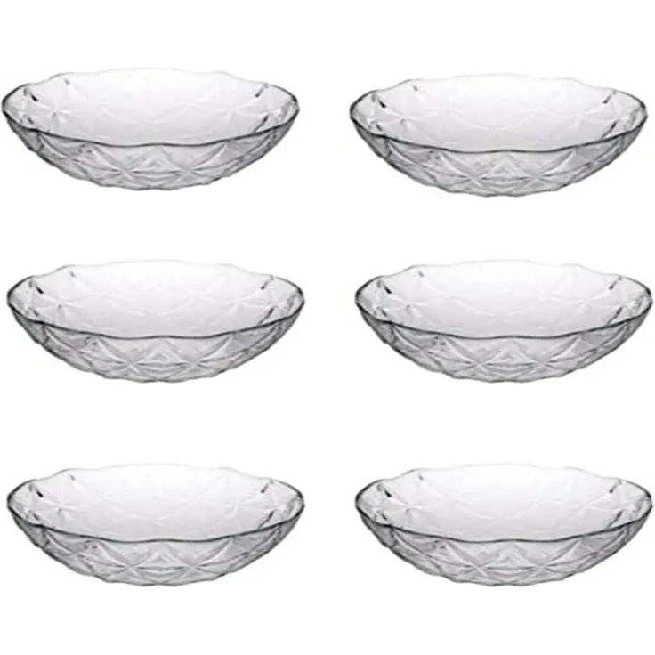 Pasabahce Estrella 6-teilig Glasschale Dessertschale Vorspeise Schale Set Schüssel
