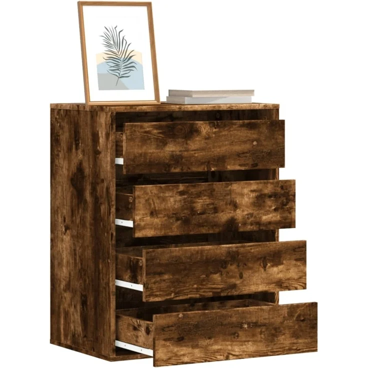 vidaXL Kommode Altholz-Optik 60x41x76 cm Holzwerkstoff 852877 – Bild 1