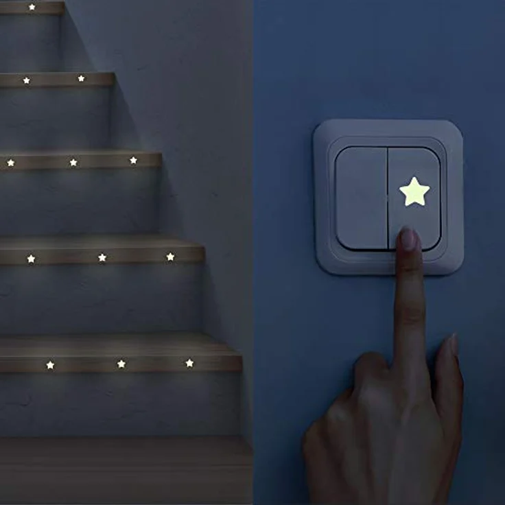 Leuchtsterne selbstklebend, 452 Leuchtsticker – extra helle Sternenhimmel Aufkleber, Leuchtsterne Kinderzimmer, Leuchtaufkleber – Bild 6