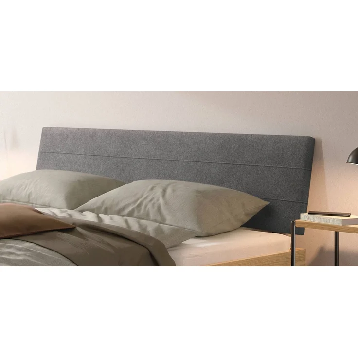 Hasena Bett Vasto Eiche bright mit Polsterkopfteil 140x200 cm, Fußhöhe 20 cm – Trento – Bild 3