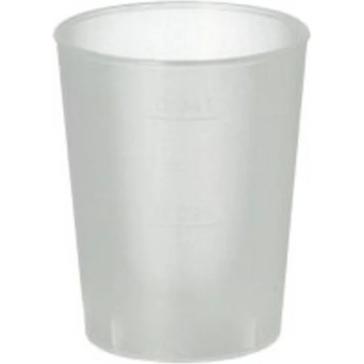 40 Mehrweg-Gläser für Schnaps PP 4 cl Ø 4,3 cm · 5,2 cm satiniert – Bild 2
