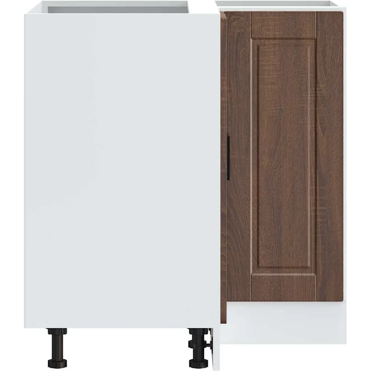 vidaXL Küchen-Eckunterschrank Porto Braun Eichen-Optik Holzwerkstoff 853994 – Bild 6