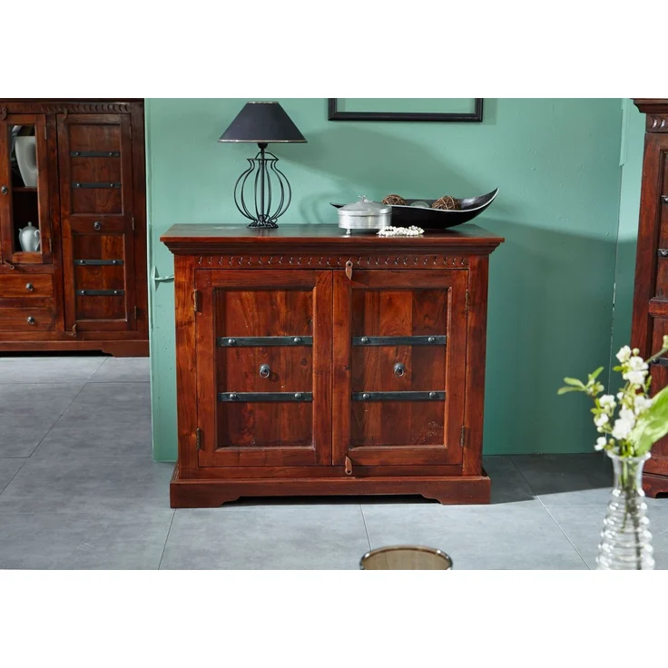 Kommode Akazie 107x50x88 nougat lackiert OXFORD #423 – Bild 3