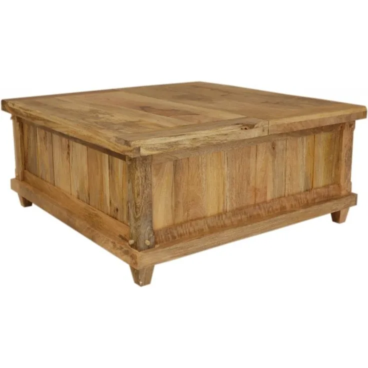 Couchtisch Devi 90 x 40 x 90 aus Mangoholz