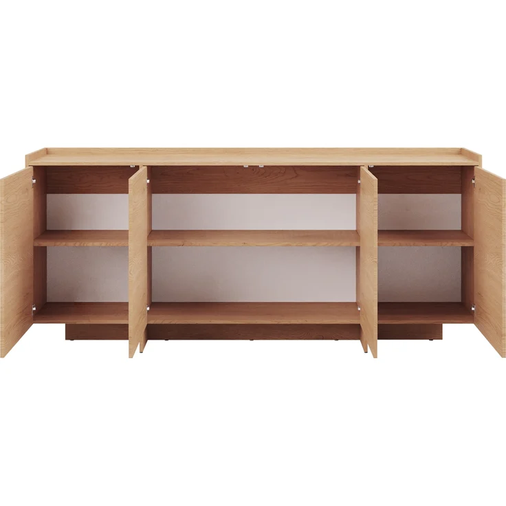 Mirjan 24 'Jundia K4D' Kommode, HDF-Platte Baltic Storm, 200 x 90 x 38 cm – Bild 4