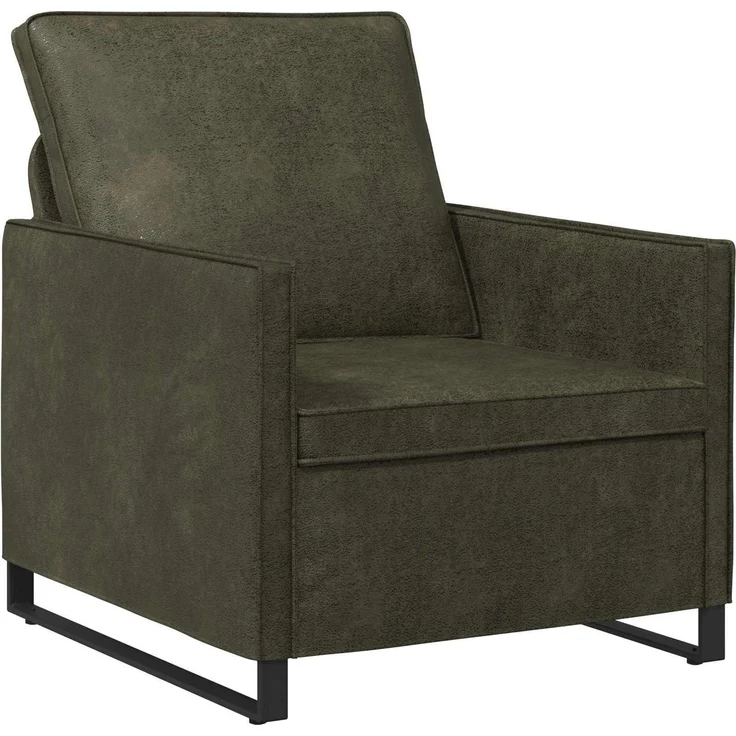 vidaXL Sofa-Set 2 pcs Olivegrün Kunstwildleder 3433125 – Bild 2