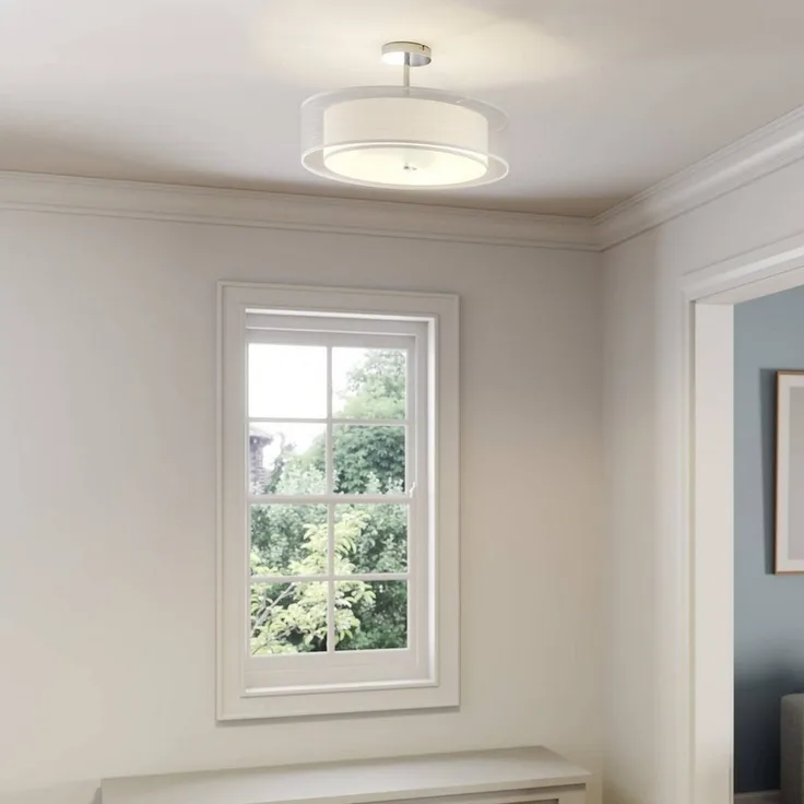 Lindby Deckenleuchten Pikka, Weiß IP20, 3 x 11 W LED