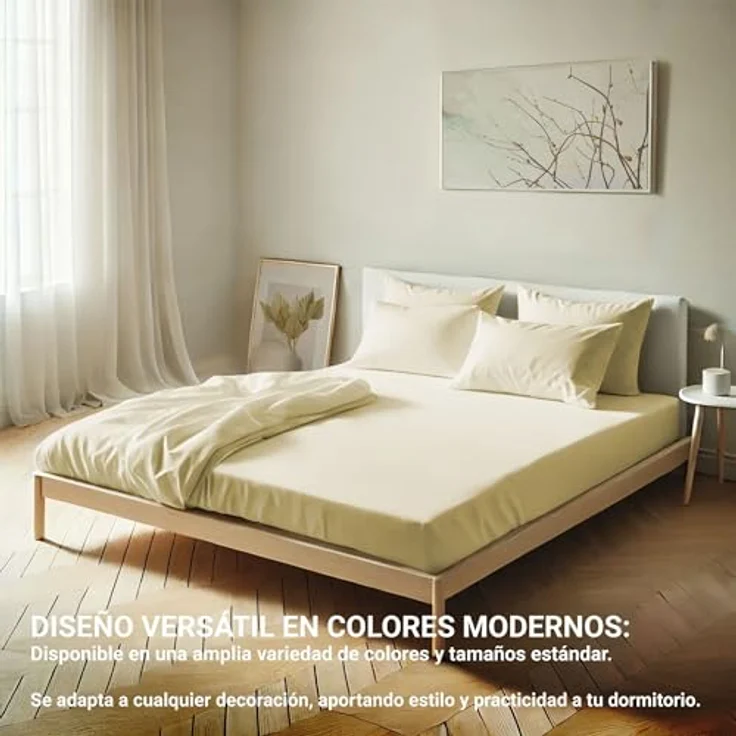 ECOMMERC3 2 Kissenbezüge, 50x75 cm, extra weich und bequem, Gelb, atmungsaktiv, leicht zu waschen – Bild 8