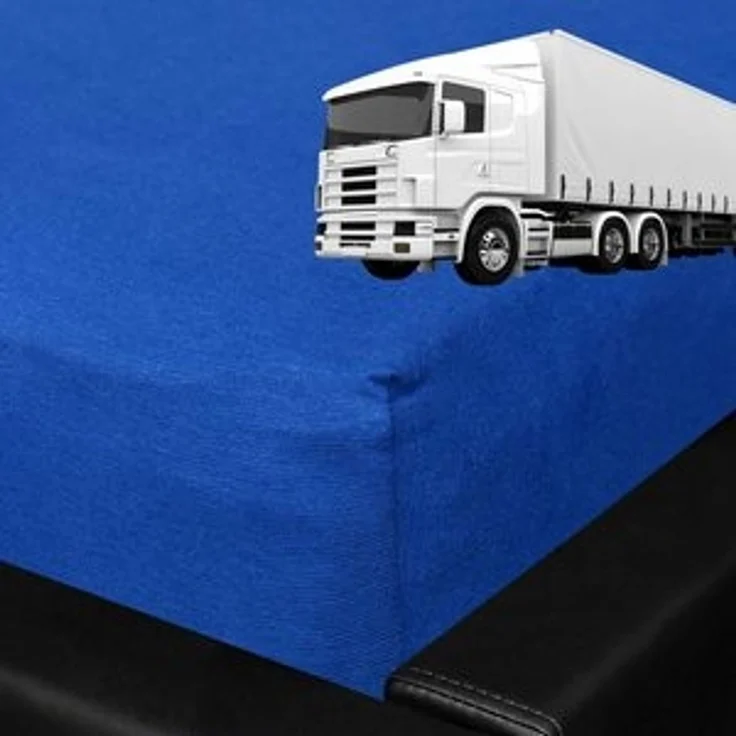 BETTWARENSHOP Spannbettlaken LKW Truck, Jersey, Gummizug: Rundumgummi, (1 Stück), für die Fernfahrer Schlafkabine – Bild 4
