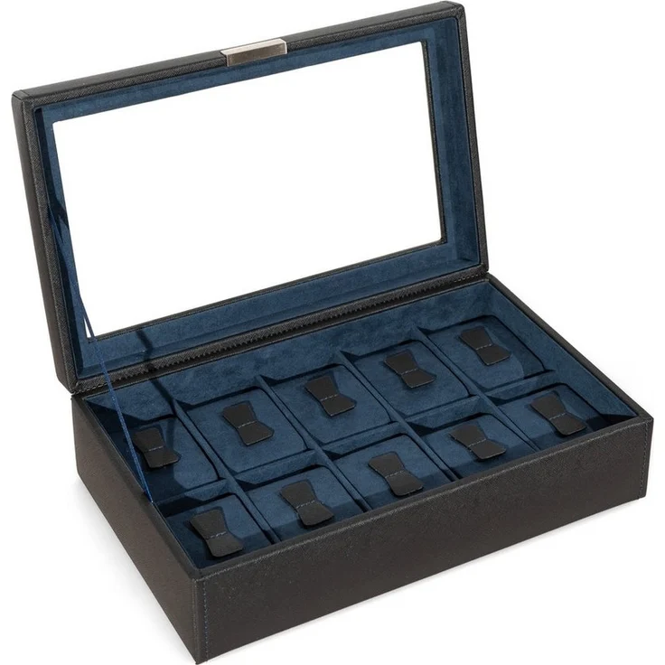 Friedrich23 Uhrenbox Bond Cross Grain für 10 Uhren – Bild 5
