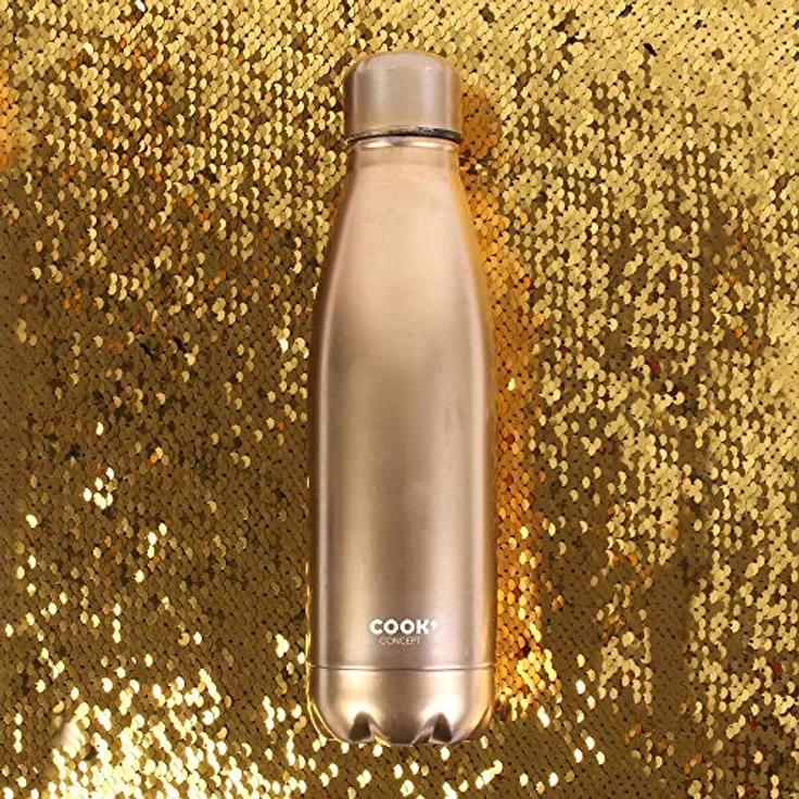 COOK CONCEPT Reiseflasche, 50cl, Blau/Weiß – Bild 5