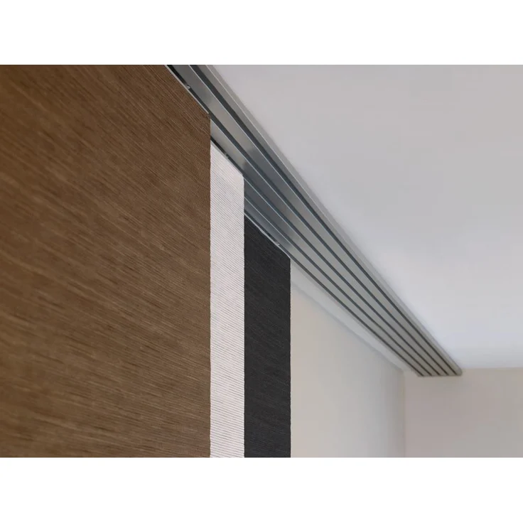 Gardinia Flächenvorhang Natur weiß, 60 x 245 cm – Bild 2