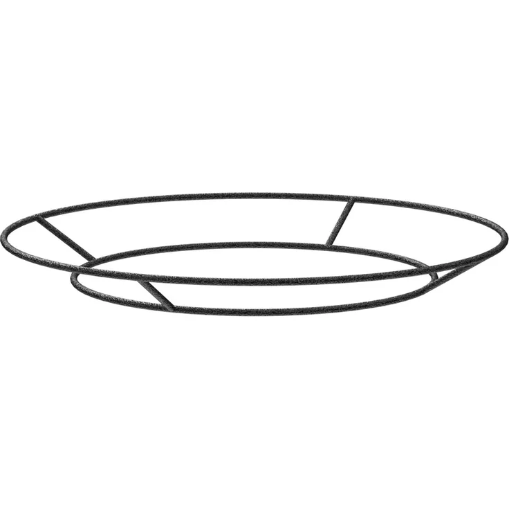 Barbecook Wok- und Dutch-Ofen-Halter Dynamic Centre mit 36 cm Durchmesser aus hitzebeständigem Stahl, kompatibel mit dem Holzgrill Nestor, Schwarz