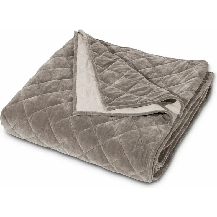 Mirabeau Tagesdecke Quilt Verdier braun