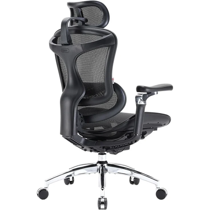 Sihoo 'Doro C300 Pro' ergonomischer Schreibtischstuhl, 130 x 75,5 cm, in Schwarz – Bild 15