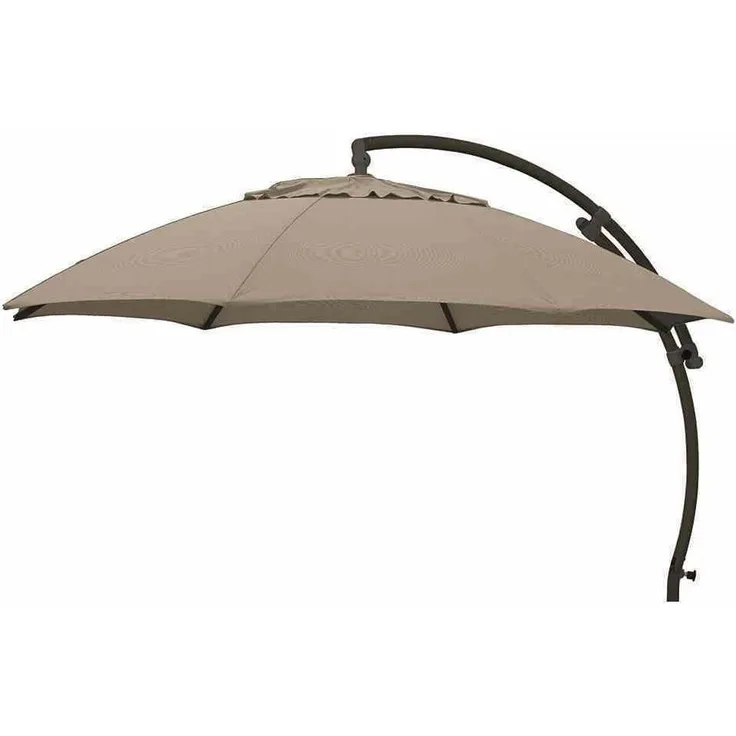 Ampelschirm Easy Sun Ø 375 cm, anthrazit / taupe