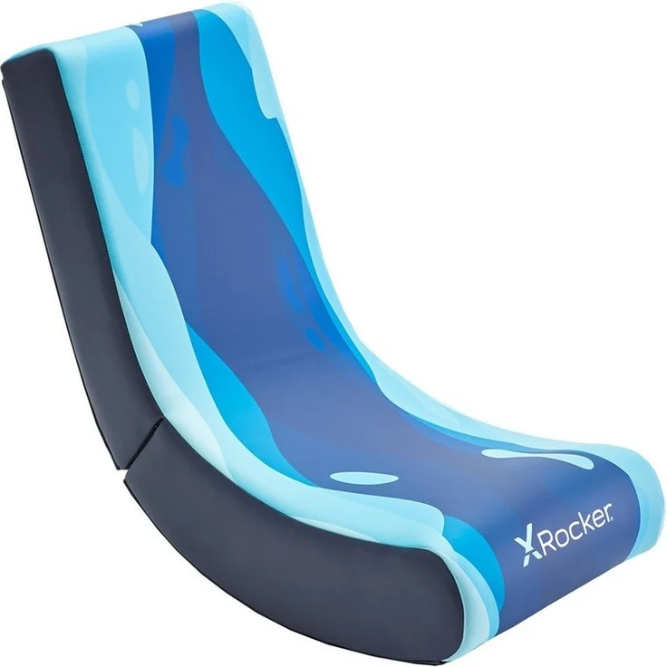 X Rocker Video Rocker Gaming Bodensessel für Kinder - Lava (Blau) – Bild 1