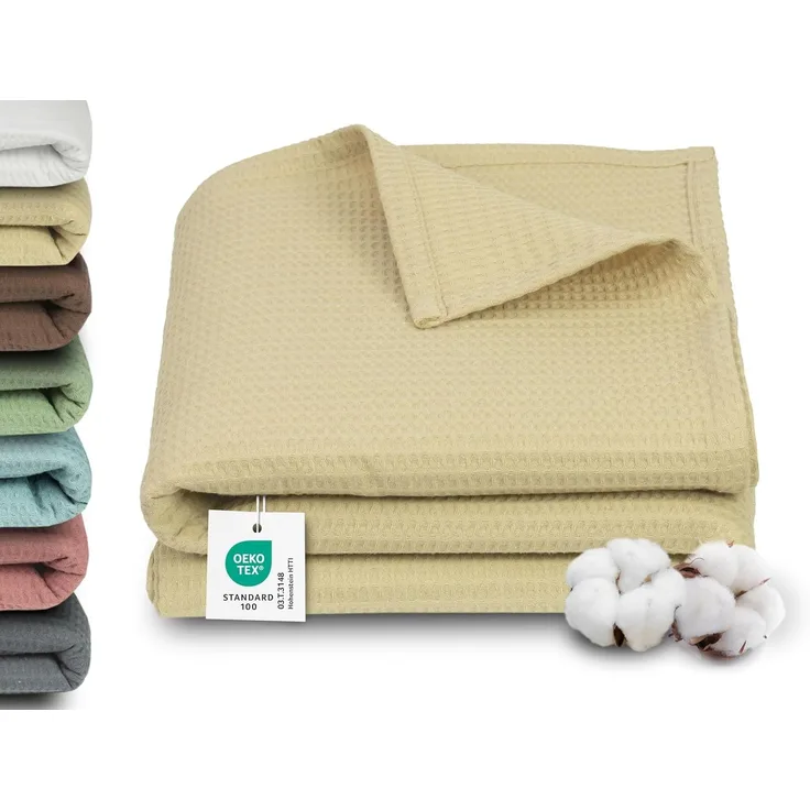 ZOLLNER Sofadecke in 150x200 cm, in der Farbe beige