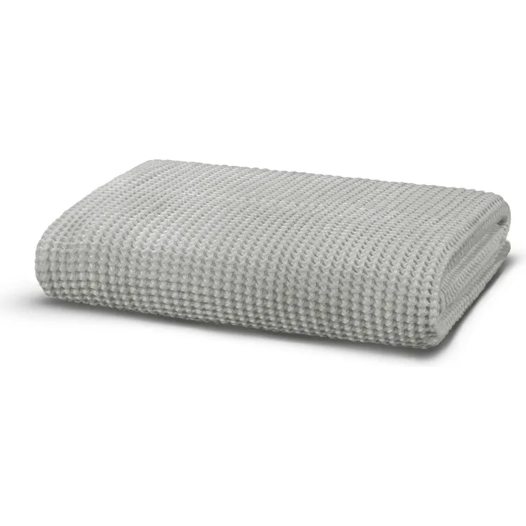 Mijolnir 'Modal Waffle - Light Grey' Handtuch waschen, Hellgrau, 30 x 40 cm