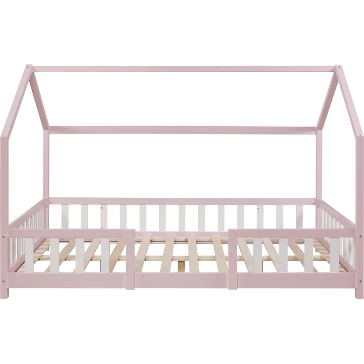 Hausbett Sisimiut 140x200 cm Rosa / Weiß [en. casa] – Bild 5