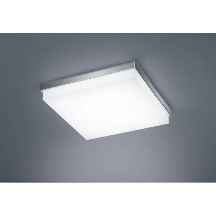 Helestra LED-Deckenleuchte COSI 31x31 cm Nickel matt 15/1907. 06