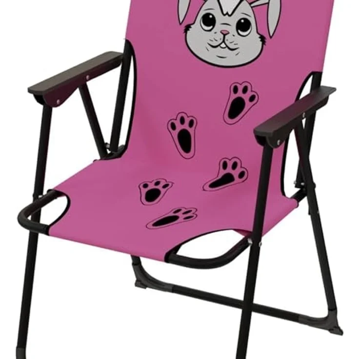 Kinder Campingstuhl Klappstuhl Gartenstuhl Campingstuhl Outdoor Hase – Bild 6