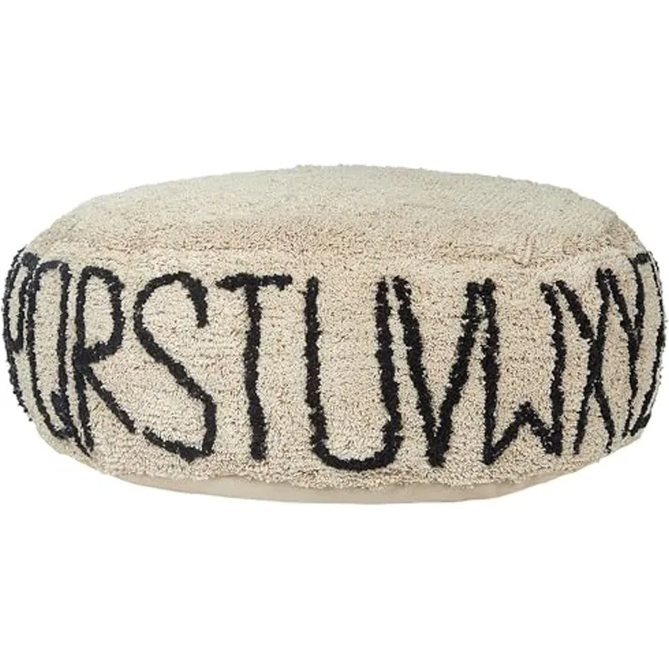 Bodenkissen TWINSPUR Baumwolle Beige