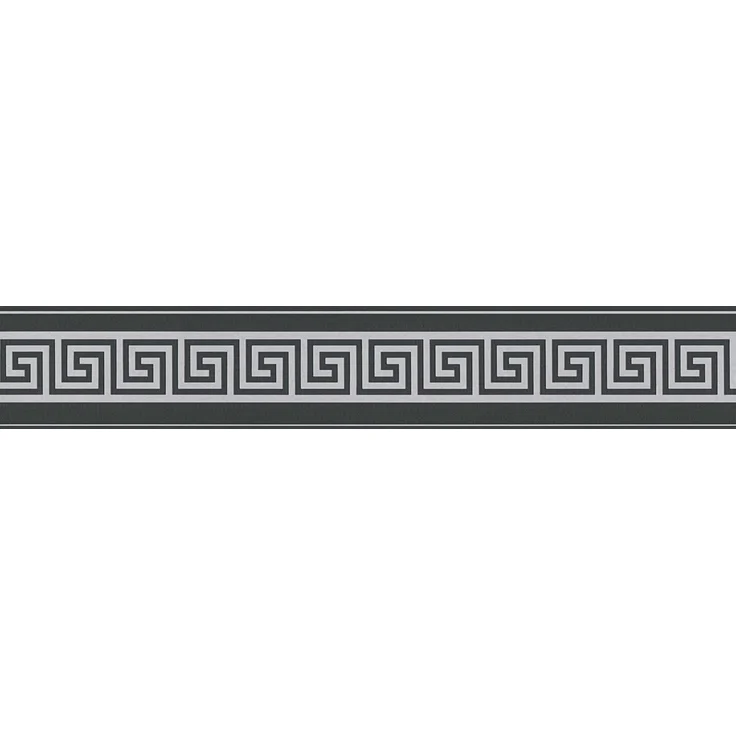A.S. Création Bordüre Only Borders 11, strukturiert, Motiv, geometrisch, grafisch, Tapete Bordüre Geometrische Bordüre Metallic Borte Wohnzimmer Flur – Bild 7