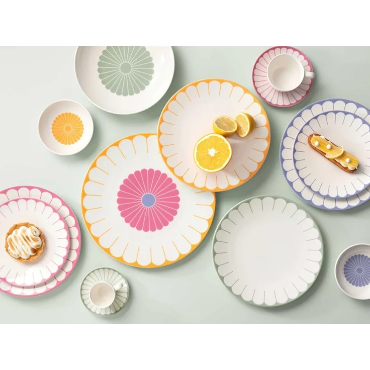 Villeroy & Boch Fleur Cassis Frühstücksteller ø 21,2 cm 6er Set – Bild 4
