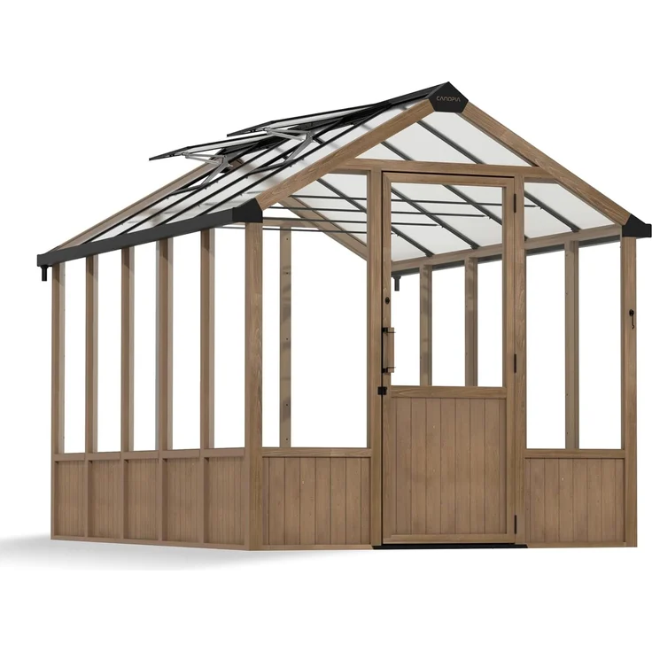 Palram - Canopia Natura 812 | Holz Gewächshaus |
