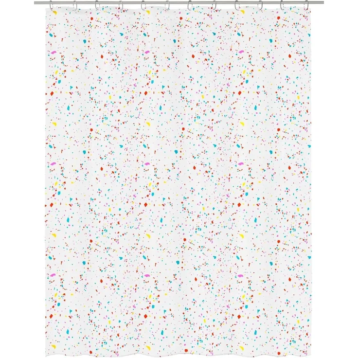 Kleine Wolke Duschvorhang Confetti Breite 180 cm, Höhe 200 cm