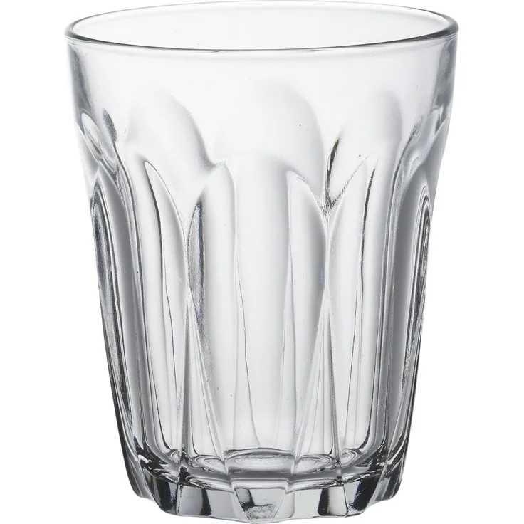 Duralex 511830B34 Provence Trinkglas, Wasserglas, Saftglas, 220ml, Glas, transparent, 6 Stück