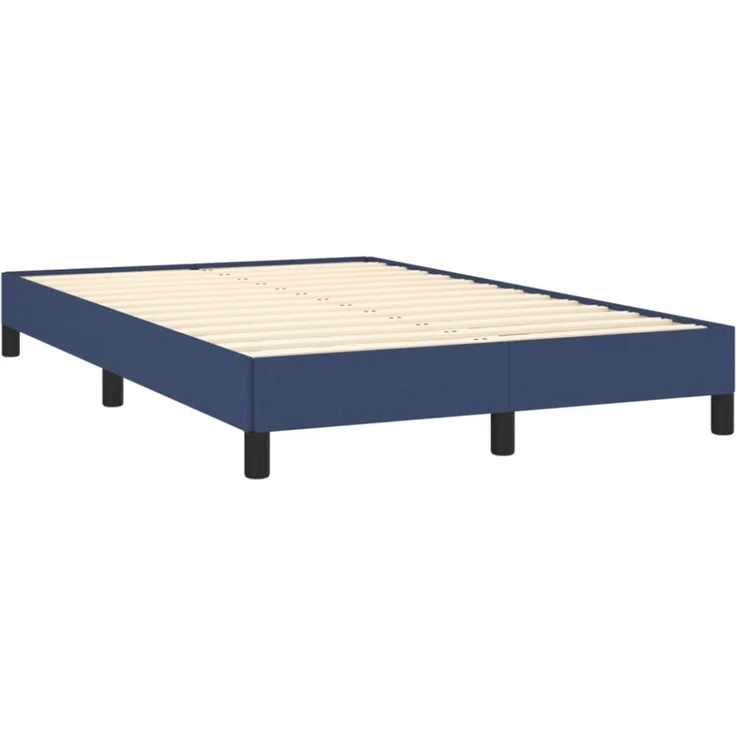 vidaXL Polsterbett, Stoff, 25,0 cm, Blau, 120x190 cm – Bild 7