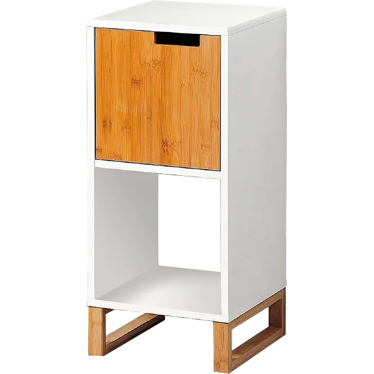 KESPER 19420-13 Regal mit Bambustür aus FSC-zertifiziertem Bambus / Regalschrank – Bild 1