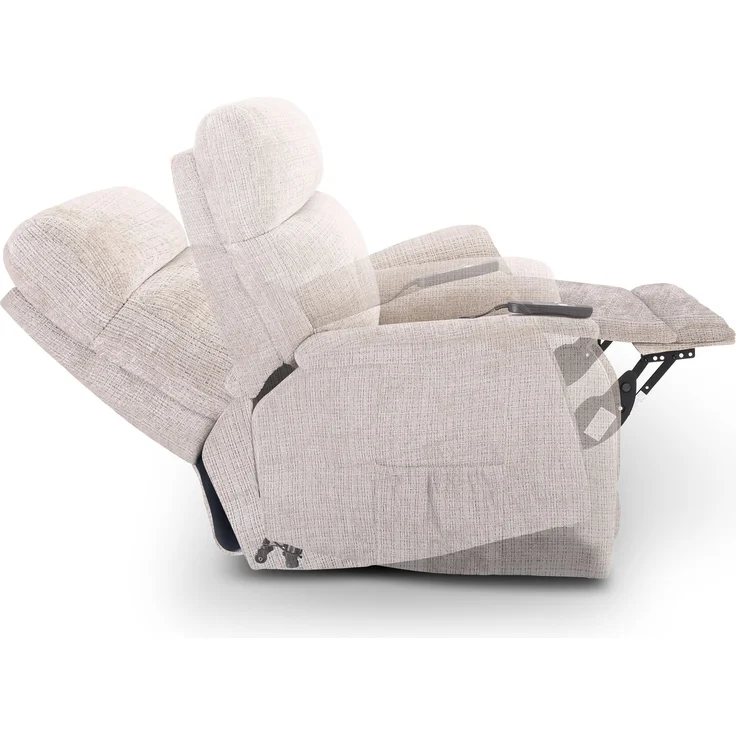 Raburg TV-Sessel XXL-Fernsehsessel, Aufstehhilfe & Liegefunktion, 200 kg, Samson, elektrisch mit Fernbedienung, 1× Motor – Bild 2