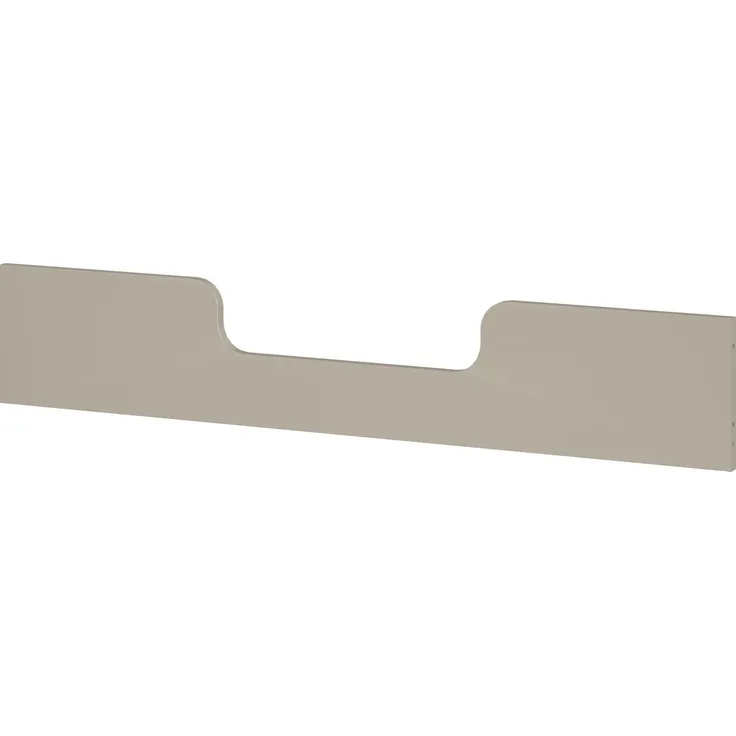 Germania hohe Umbauseite 7028-186 GW-Tomino, in Steingrau, passend zum Kinderbett 7026, 139 x 28 x 2 cm (BxHxT)