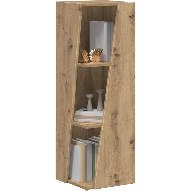 vidaXL Seitenregal Artisan-Eiche 33 x 32 x 100,5 cm Holzwerkstoff 892426 – Bild 3