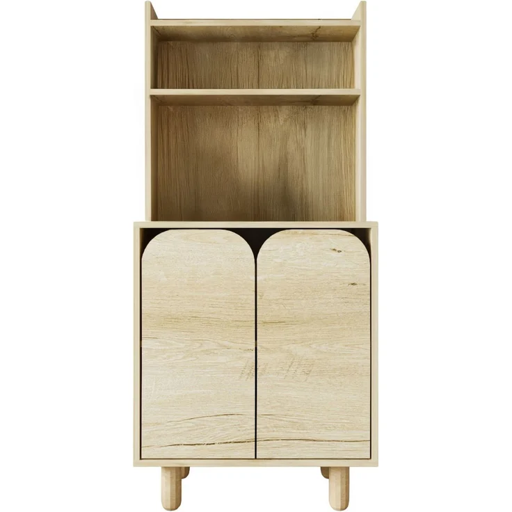 Skye Decor 'Parma 2 - Sapphire Oak' Mehrzweckschrank, Saphir-Eiche, 70 x 155 x 40 cm – Bild 3
