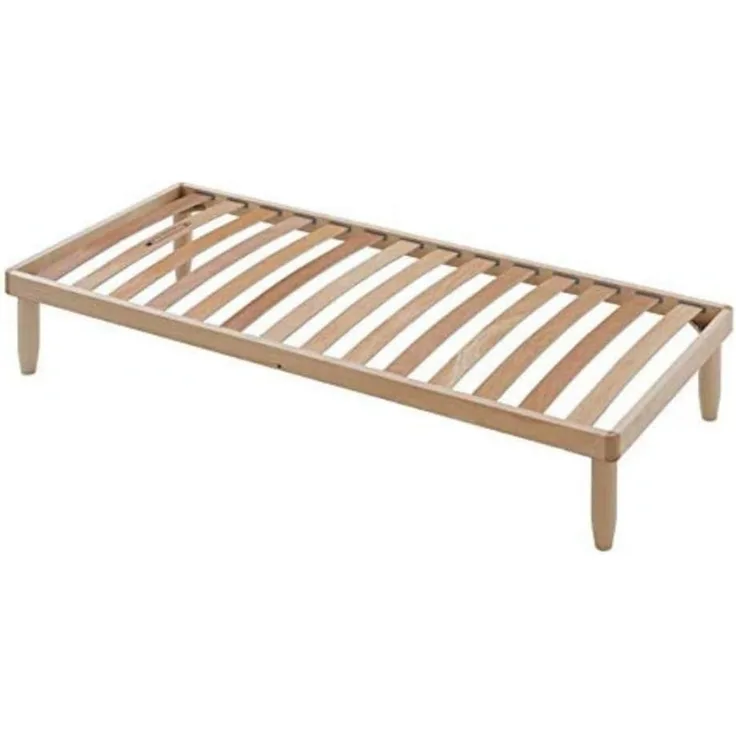 EVERGREENWEB ✅ Starrer Lattenrost 120x195 cm, Hoch 35 cm, aus Buchenholz, Orthopädisch, 4 abnehmbare Beine, Verstärkte Doppelstruktur, Für alle Betten und Matratzen geeignet | Modell ORANGE