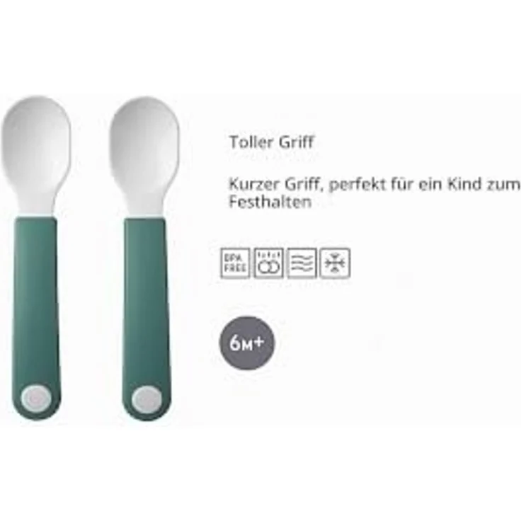 Mepal Mio Little Farm Lernlöffel 2er-Set – Bild 3
