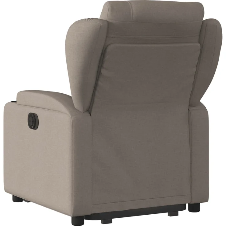vidaXL Relaxsessel mit Aufstehhilfe Elektrisch Taupe Stoff 3204514 – Bild 4