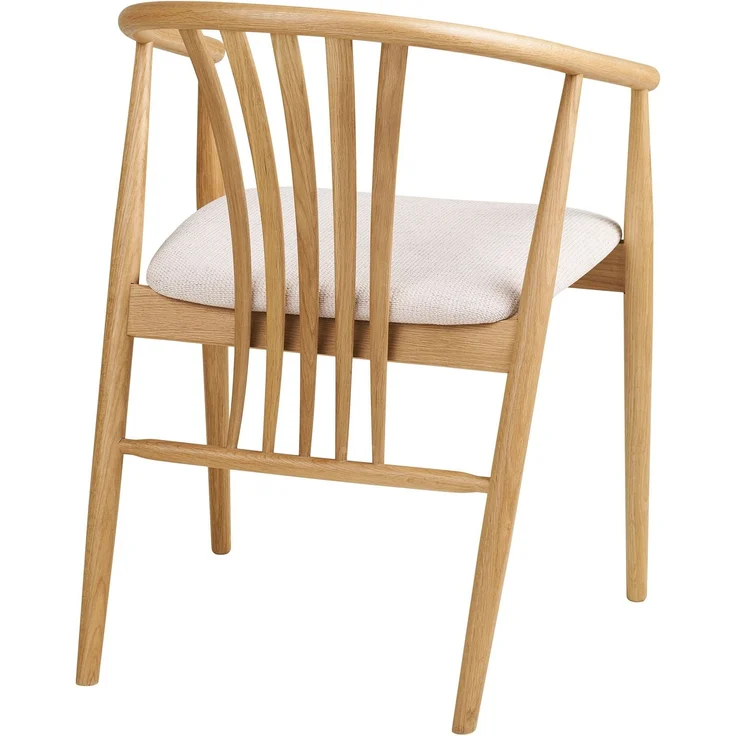 Esszimmerstuhl >Agustin< (1 stk) in Eiche natur, Massivholz - 57x78x54cm (BxHxT) – Bild 5