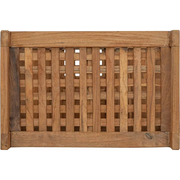 vidaXL Badregal Natur 45 x 30 x 71 cm Massivholz Teak 42024276 – Bild 5